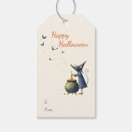 Halloween-Geschenktasten — Mauszeiger und Muster Geschenkanhänger