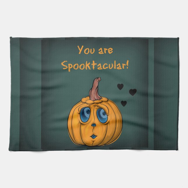 Halloween Geschirrtuch (Horizontal)