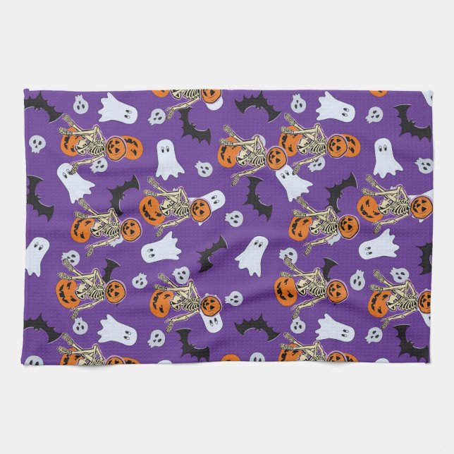 Halloween Geschirrtuch (Horizontal)