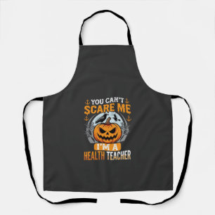 Halloween-Gesundheitslehrer Gruseliger Kürbis Kräh Schürze