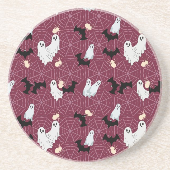Halloween Getränkeuntersetzer (Vorne)