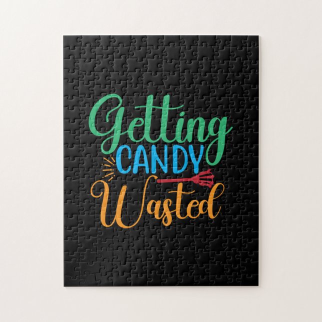 Halloween Getting Candy Wasted Birthday (Vertikal)