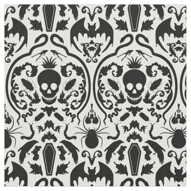 Halloween-Gewebe Stoff (Nahaufnahme)
