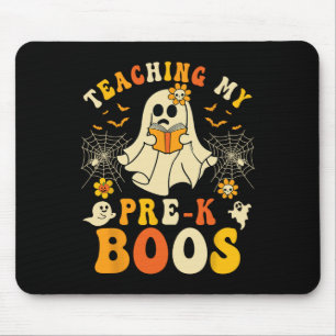 Halloween Gho lehrt meine Crew-Lehrer vor dem Krau Mousepad