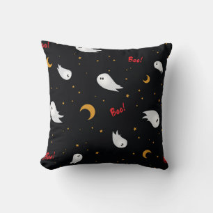 Halloween ghost am Abend Sprichwort boo! Kissen