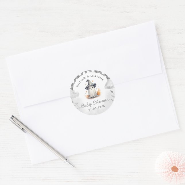 Halloween Ghost Baby Shooting Sticker (Umschlag)