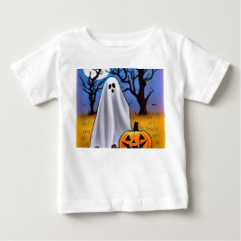 Halloween Ghost Baby T-shirt