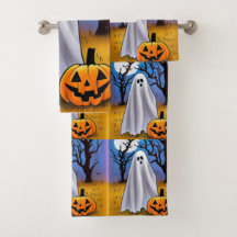 Halloween Ghost Bath Handtücher Set