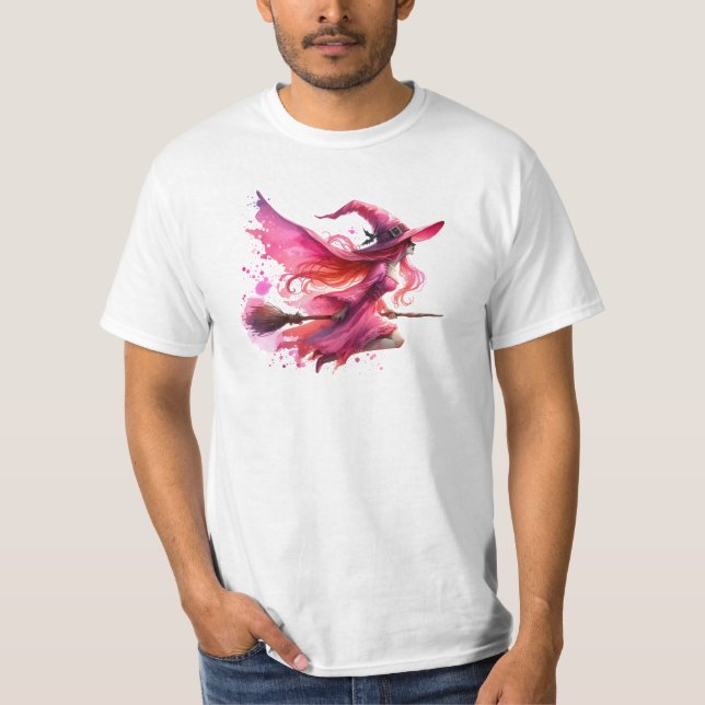halloween ghost beängstigend Hexe T-Shirt (Vorderseite)