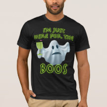 Halloween Ghost bin ich nur hier für die Boos