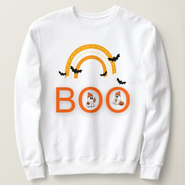 Halloween Ghost Boo 1 Sweatshirt (Design vorne)