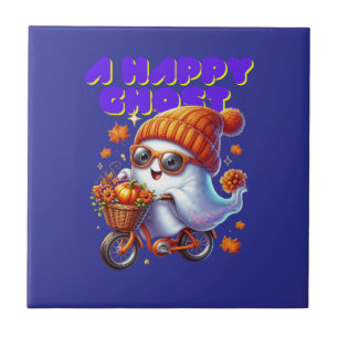 Halloween Ghost Boo Keramik Tile Fliese