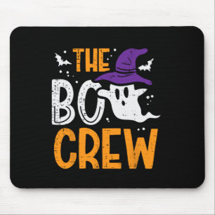 Halloween Ghost Die Boo-Crew Kostüm Matching Wome Mousepad