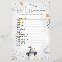 Halloween Ghost Emoji Pictionary Baby Shooting Gam