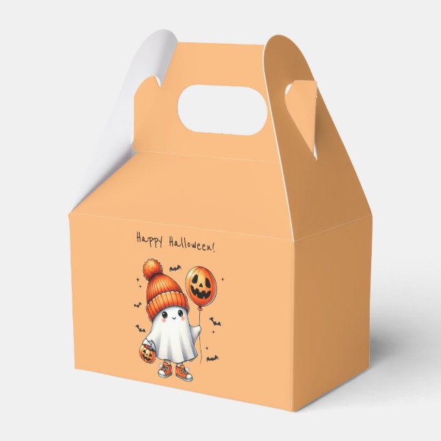 Halloween Ghost Favor Box Geschenkschachtel (Vorderseite)