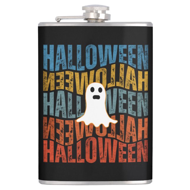 HALLOWEEN GHOST FLACHMANN (Vorderseite)