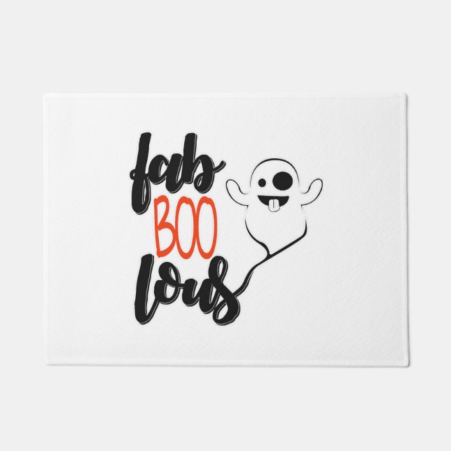 Halloween Ghost Fußmatte (Vorderseite)