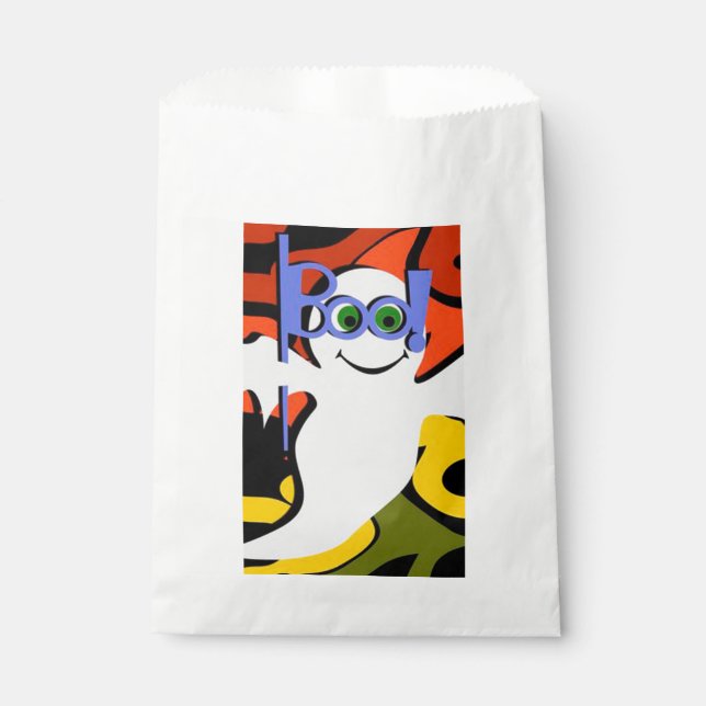 Halloween Ghost Geschenktütchen (Vorderseite)