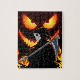 Halloween Ghost Grim Sensenmann Flame