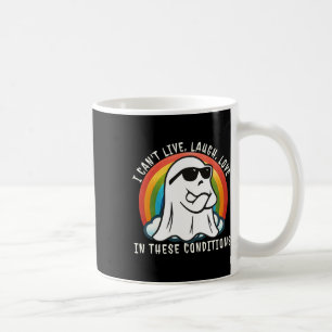 Halloween Ghost, ich kann nicht lachen Liebe in di Kaffeetasse