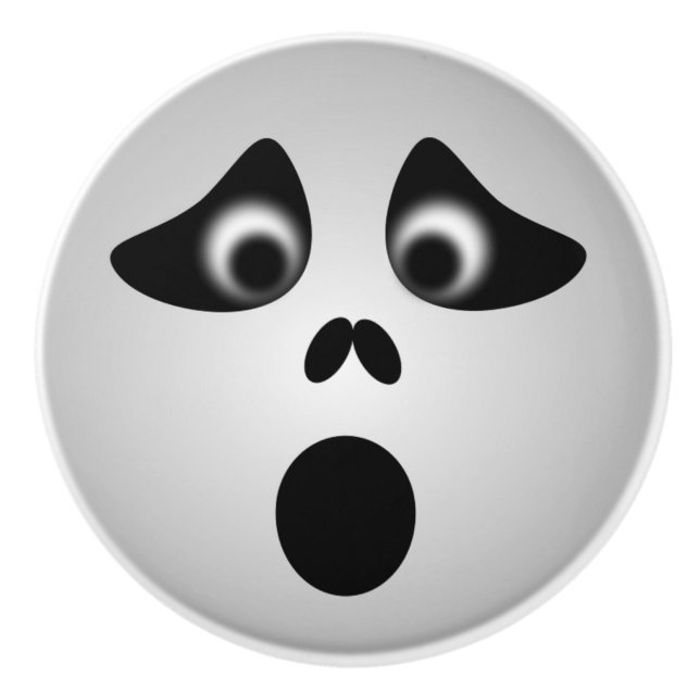 HALLOWEEN GHOST KERAMIKKNAUF (Vorderseite)