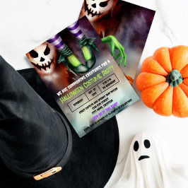 Halloween-Ghost-Kostüm-Party Einladung