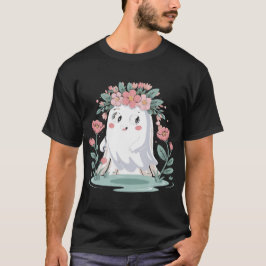 Halloween-Ghost-Kostümmädchen T-Shirt