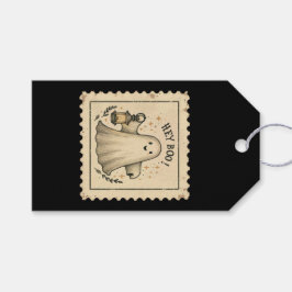 Halloween Ghost Lantern - "Hey Boo" Geschenkanhänger