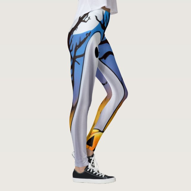 Halloween Ghost Leggings (Rechts)