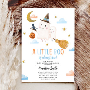 Halloween Ghost Little Boo Spooky Junge Dusche Einladung