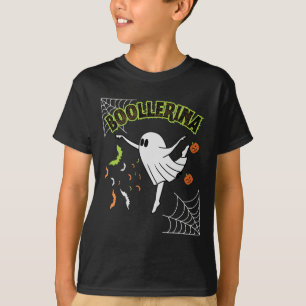 Halloween Ghost Llerinas Llet Dance Niedliche Kost T-Shirt