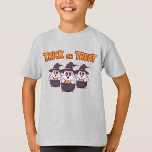 Halloween Ghost Pals: Bereit für Leckereien! T-Shirt