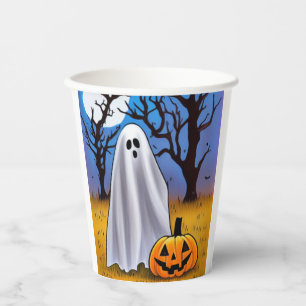 Halloween Ghost Pappbecher