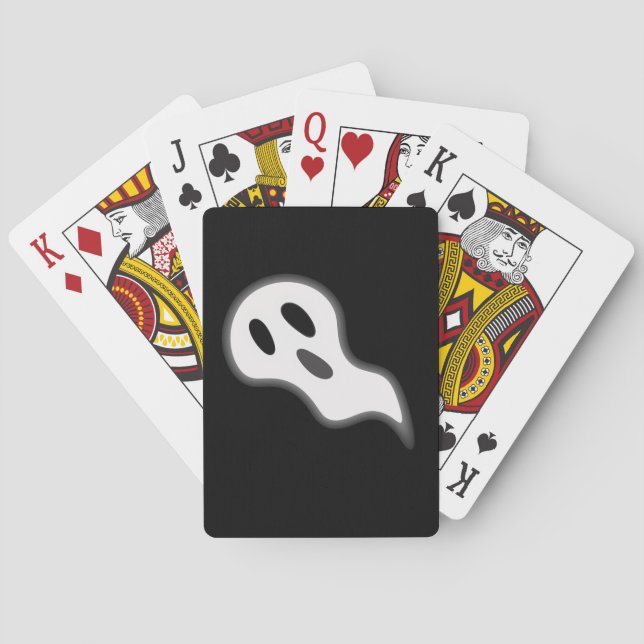 Halloween Ghost Playing Cards Spielkarten (Rückseite)