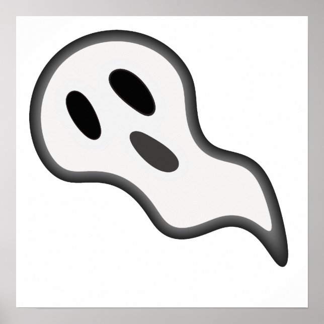 Halloween Ghost Poster (Vorne)