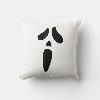Halloween Ghost Scary Face Holiday Kissen