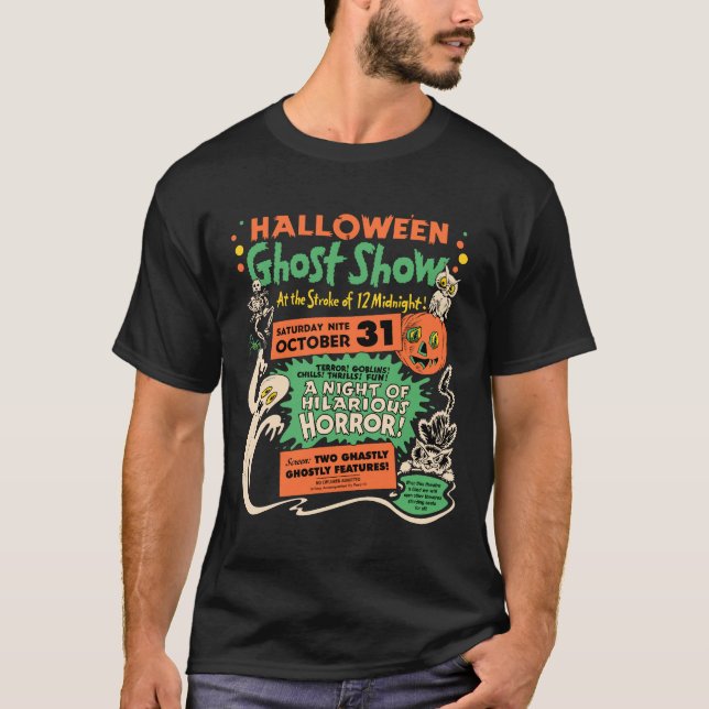 Halloween-Ghost-Show 1950 T-Shirt (Vorderseite)