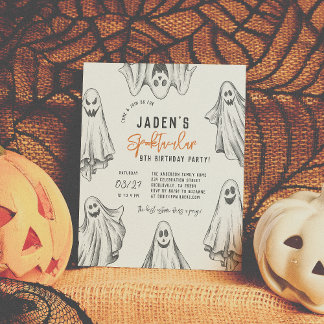 Halloween Ghost Spooktacular Geburtstagspartei