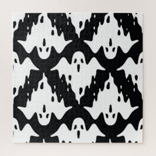 Halloween Ghost Spooky Nahtloses Muster