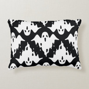 Halloween Ghost Spooky Nahtloses Muster Dekokissen
