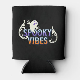 Halloween Ghost Spooky Vibes Typografy Letting Dosenkühler