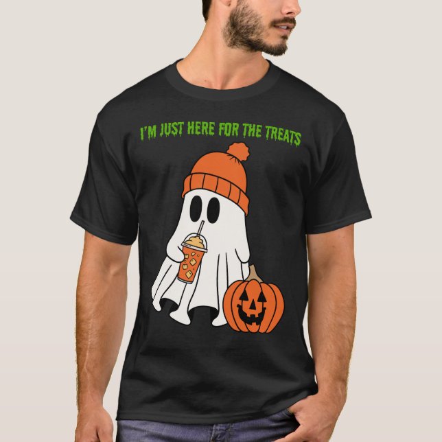 Halloween Ghost T - Shirt (Vorderseite)