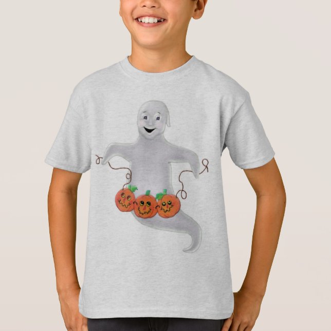 Halloween Ghost T-Shirt (Vorderseite)