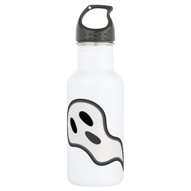 Halloween Ghost Trinkflasche (Vorderseite)