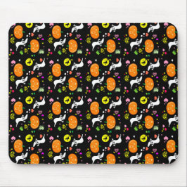 Halloween Ghost und Pumpkins Mousepad