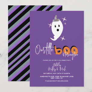 Halloween Ghost unsere kleine Boo-Einladung Einladung
