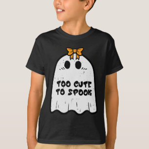Halloween Ghost zu Niedlich, um Kostümmädchen zu s T-Shirt