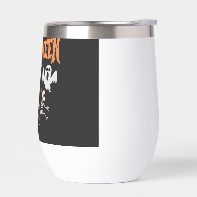 Halloween Ghosts and Dancing Skeletts Shirt (Links)