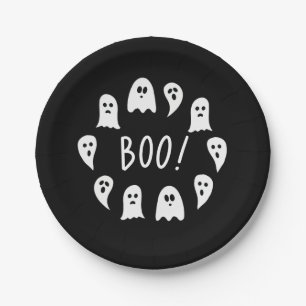 Halloween Ghosts Boo Pappteller
