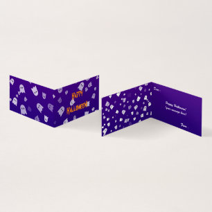 Halloween Ghosts Faltcard